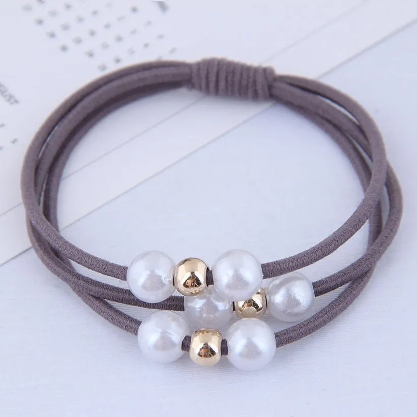 4 Pack Stylish Hair Tie Bracelet