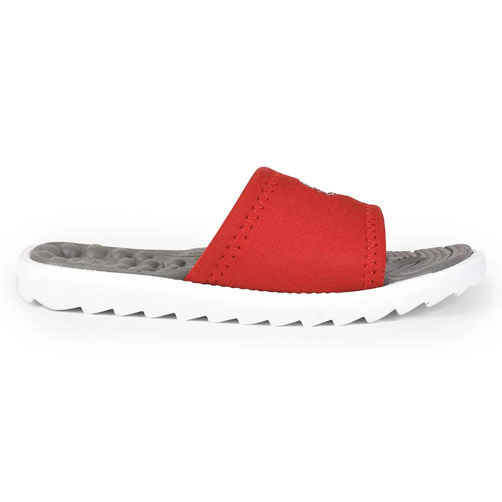 A-HA By Liberty Red Slides For Women WAGAS-10