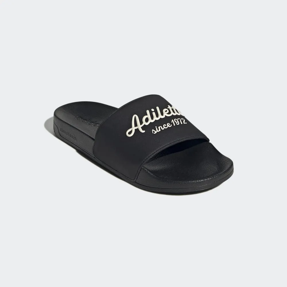 Adidas Adilette Unisex Shower Slide - Black/White