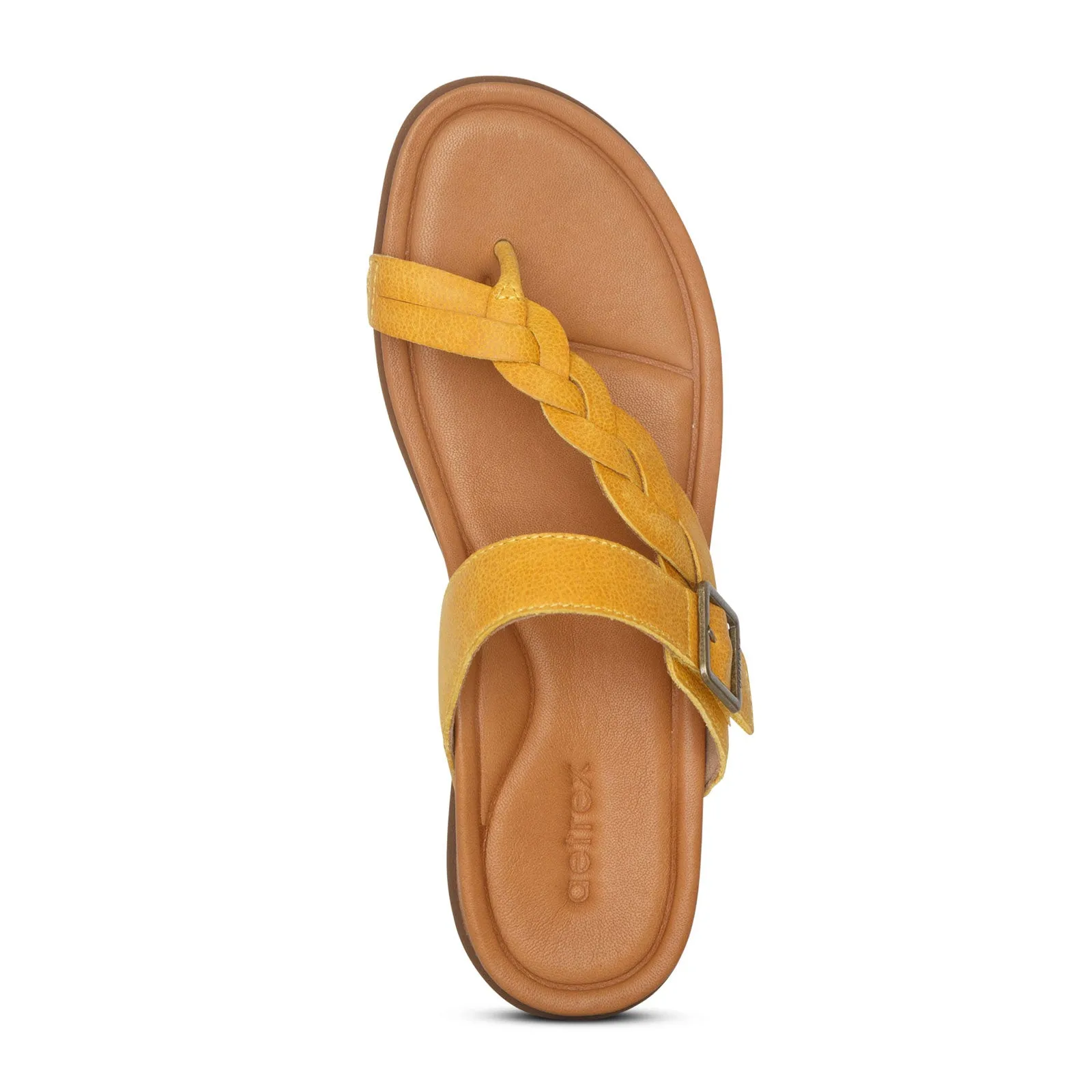 Aetrex Selena Sandal (Women) - Sunflower