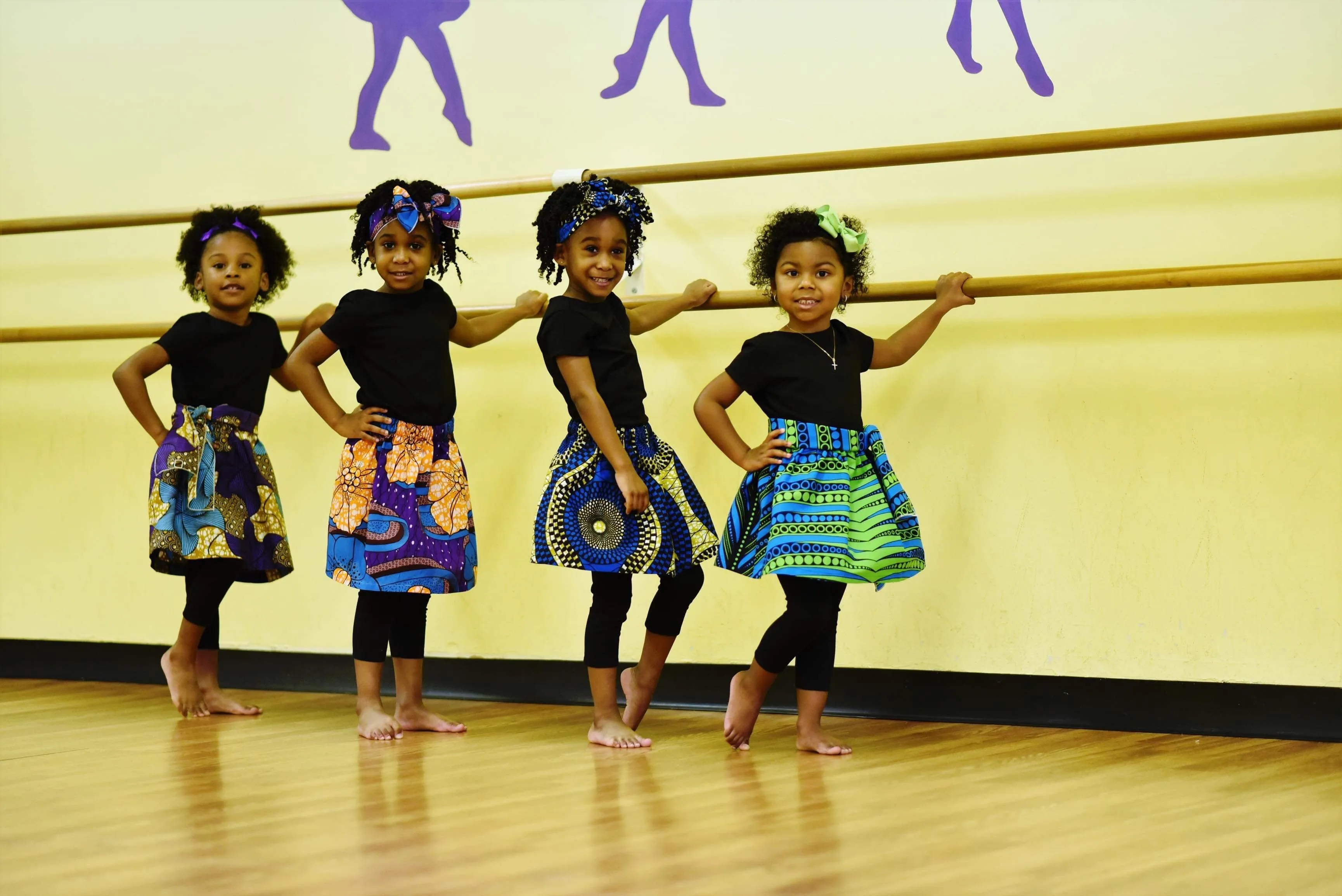 African Print Skirt and Head Wrap