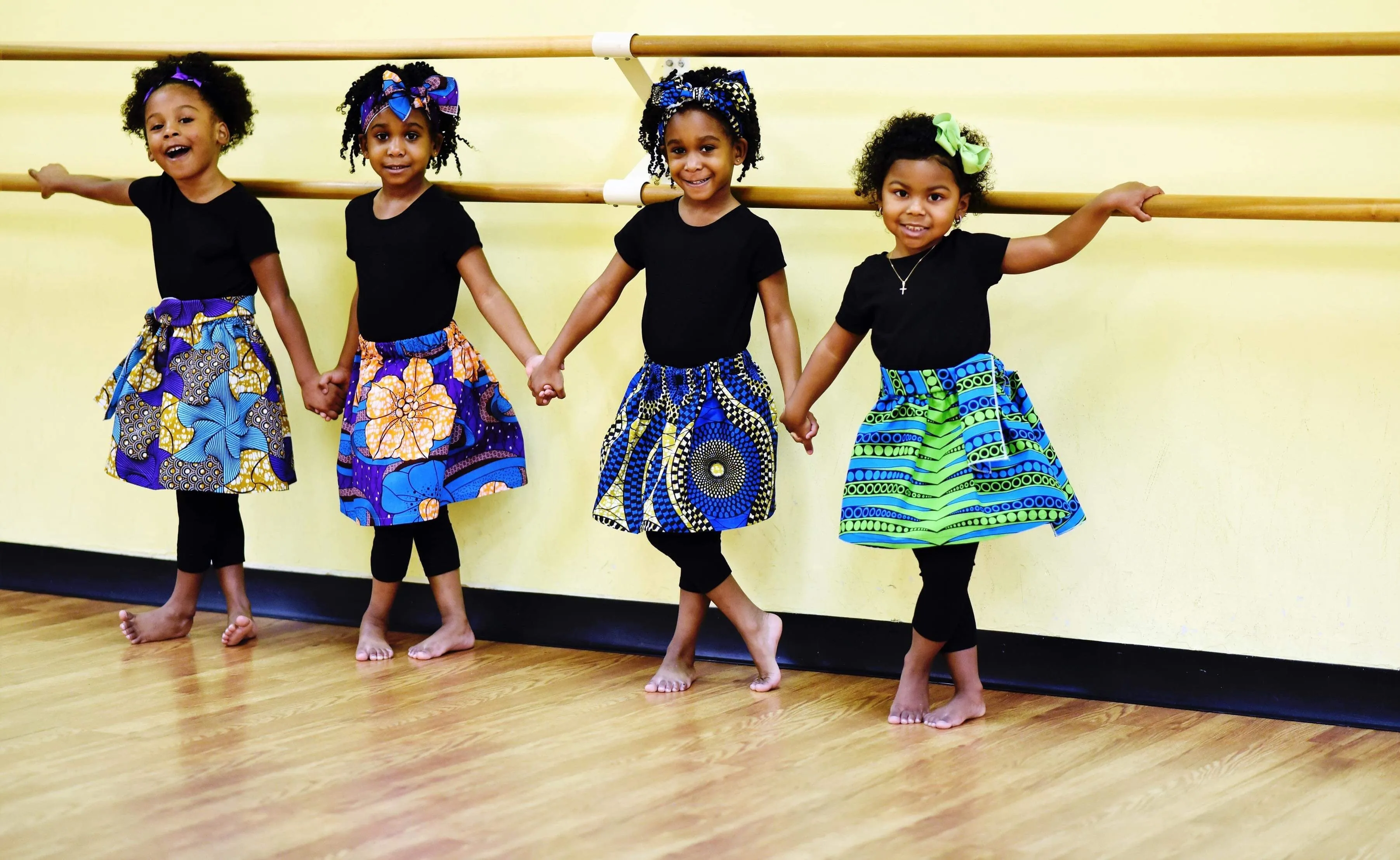 African Print Skirt and Head Wrap