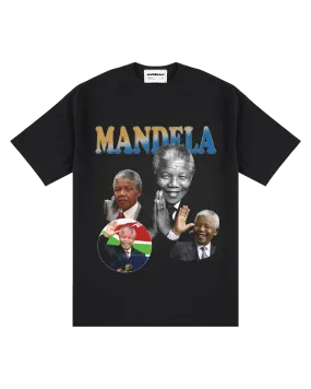 Ashluxe Mandela Icon T-shirt - Black