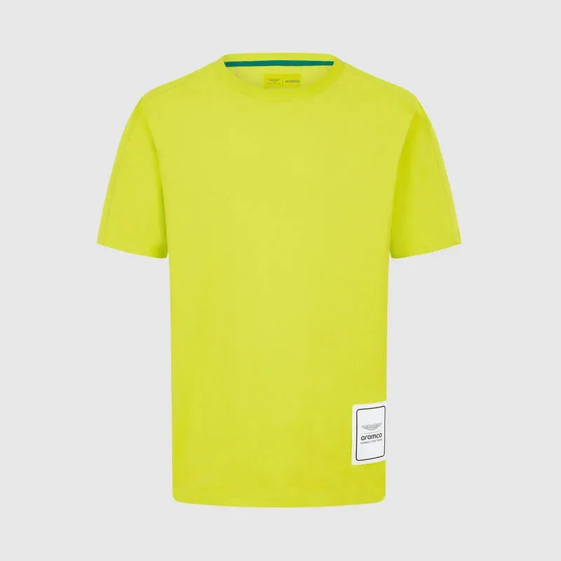 Aston Martin F1 Lifestyle Logo T-Shirt - Green/Lime/White