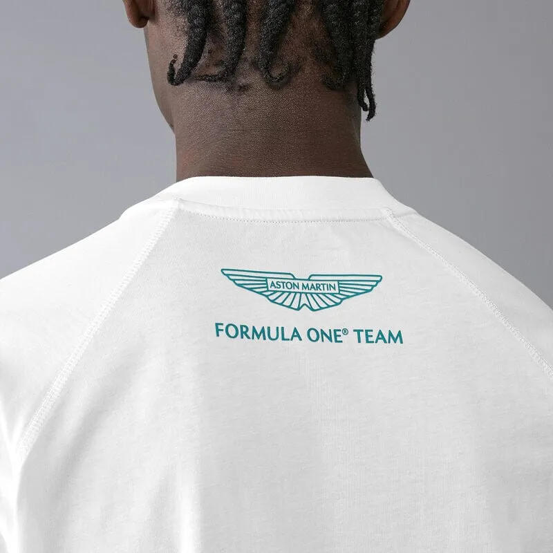 Aston Martin F1 Lifestyle Logo T-Shirt - Green/Lime/White