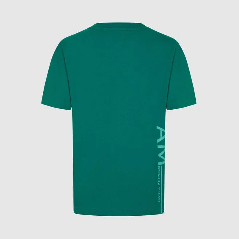 Aston Martin F1 Lifestyle Oversized T-Shirt - White/Green