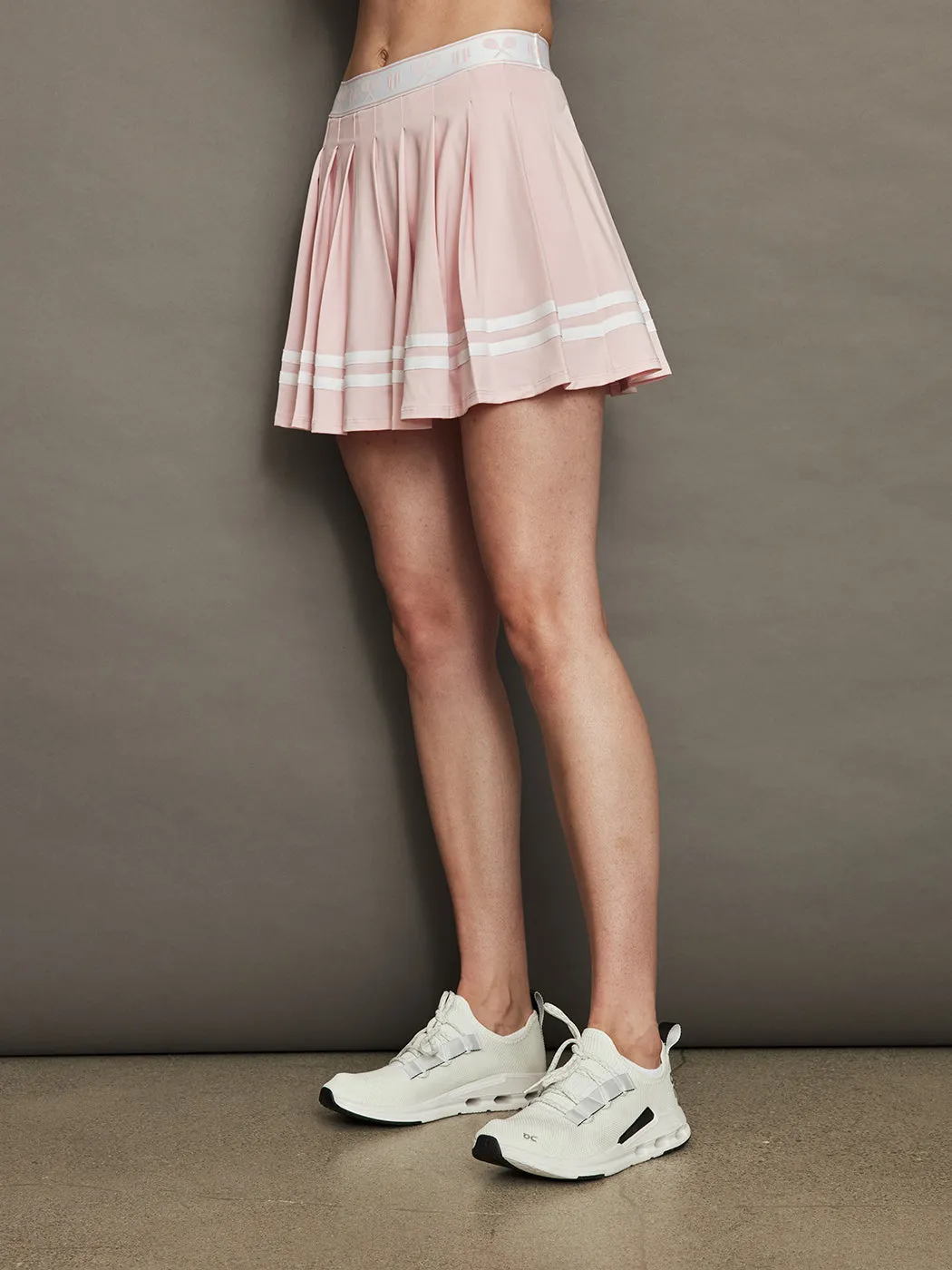 Baseline Tennis Skirt - Dusty Pink