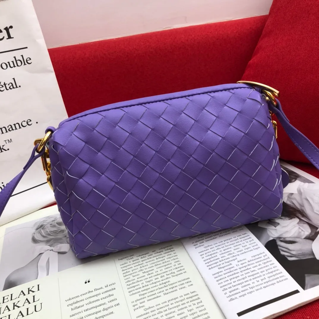 BV Crossbody Bag Violet, For Women, Bags 9.4in/24cm