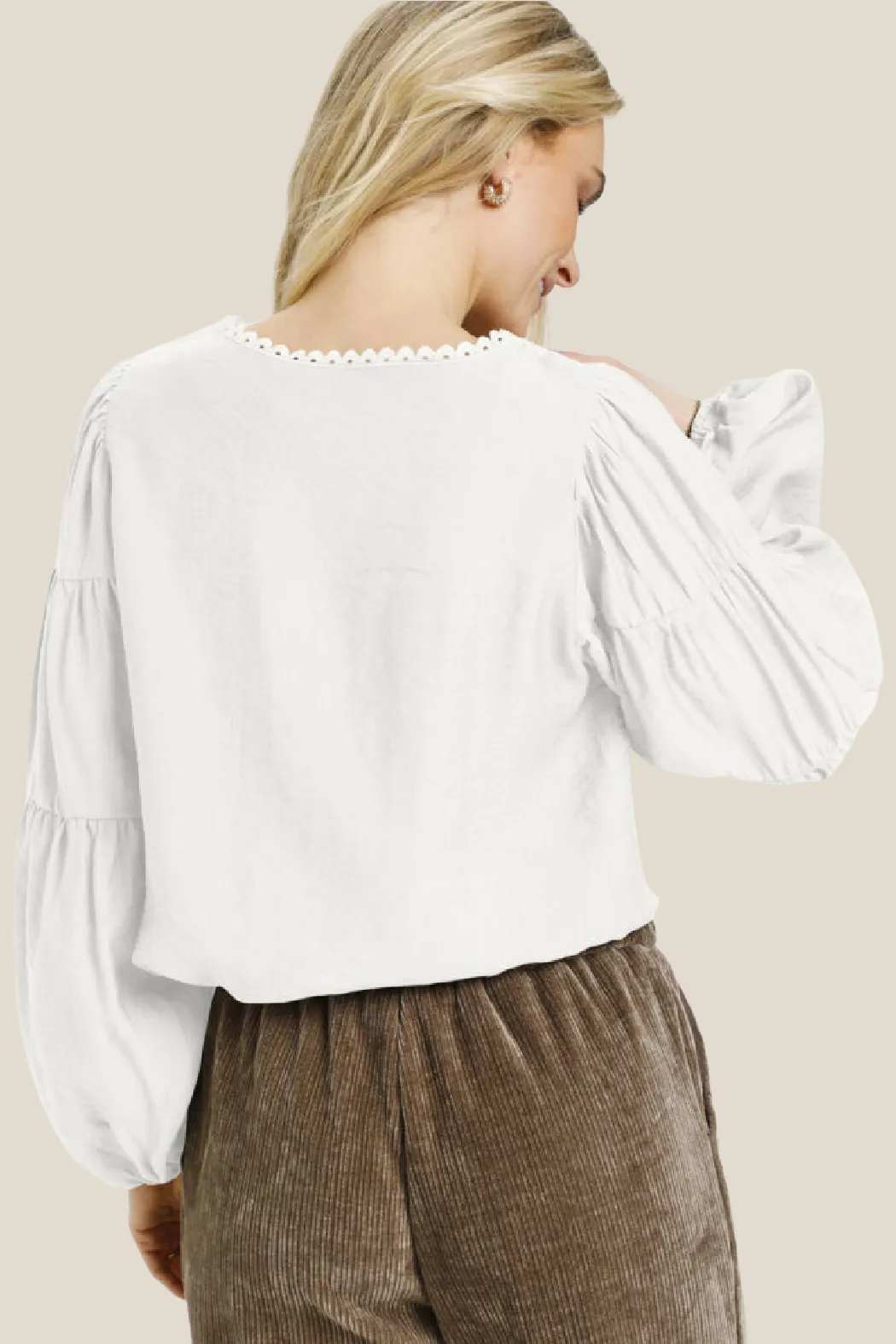 Cheastnut Blouse