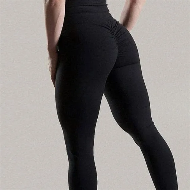 Cheeky Ankle length Yoga Pants with Pocket S-XL- 6 Colors