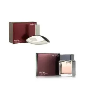 Ck Euphoria by Calvin klein EDT Perfume for Men and EDP Perfume for Women (100 100) = 200 ml