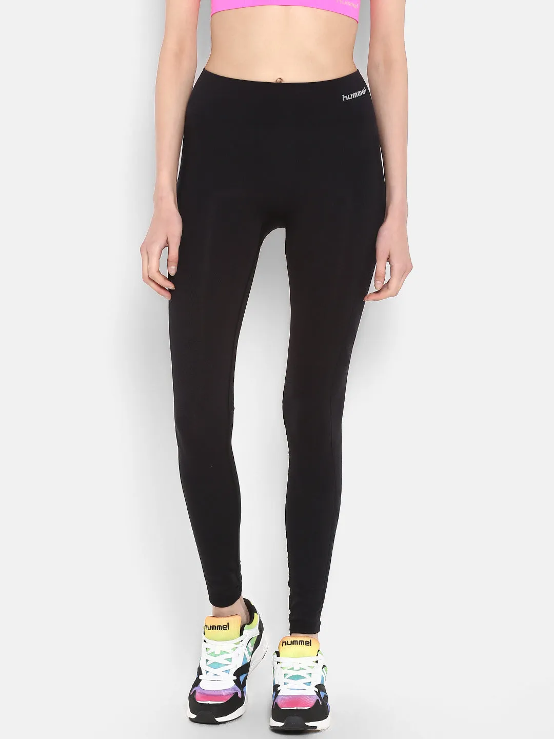 Clea Seamless Women Black Tight