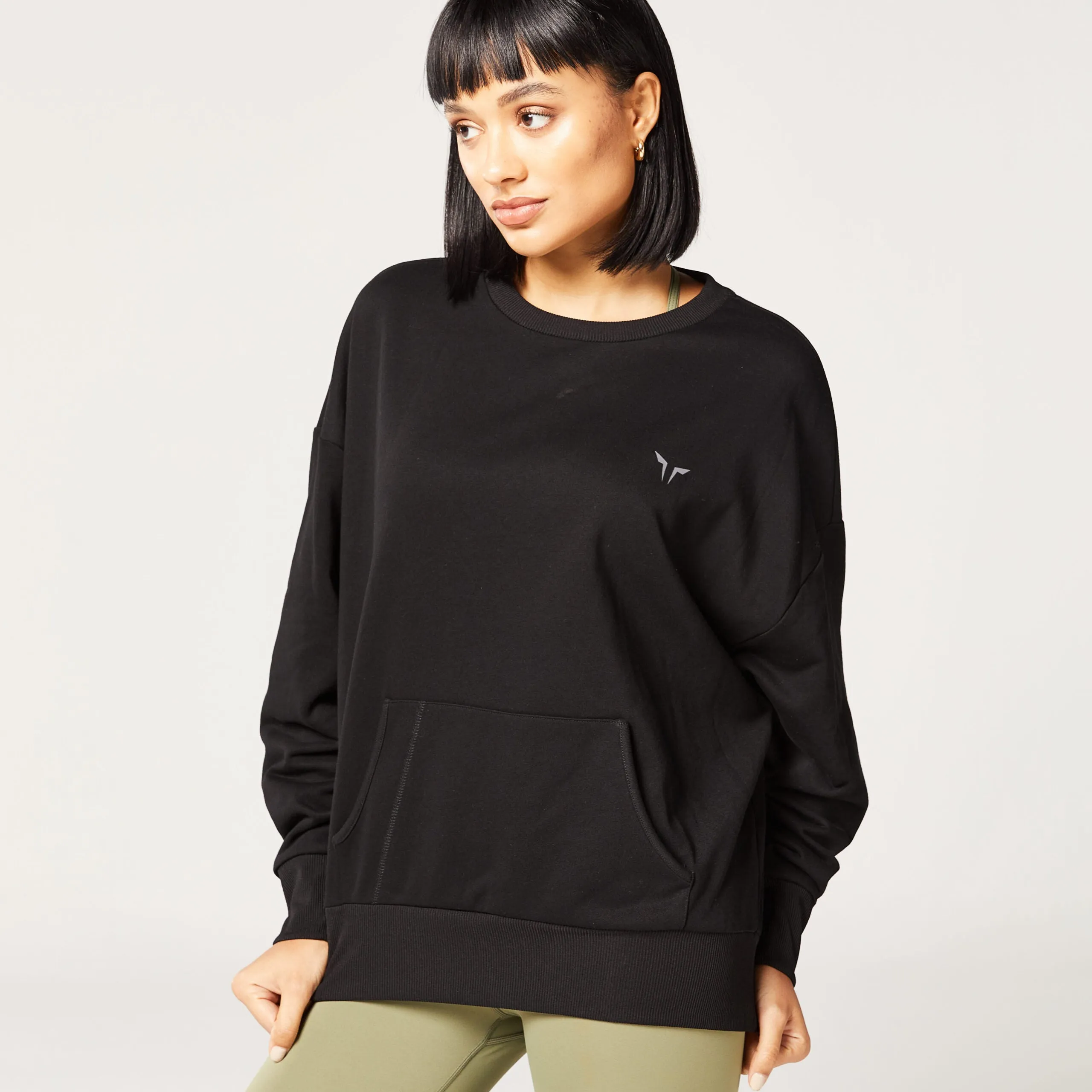 Code After Class Sweatshirt - Black