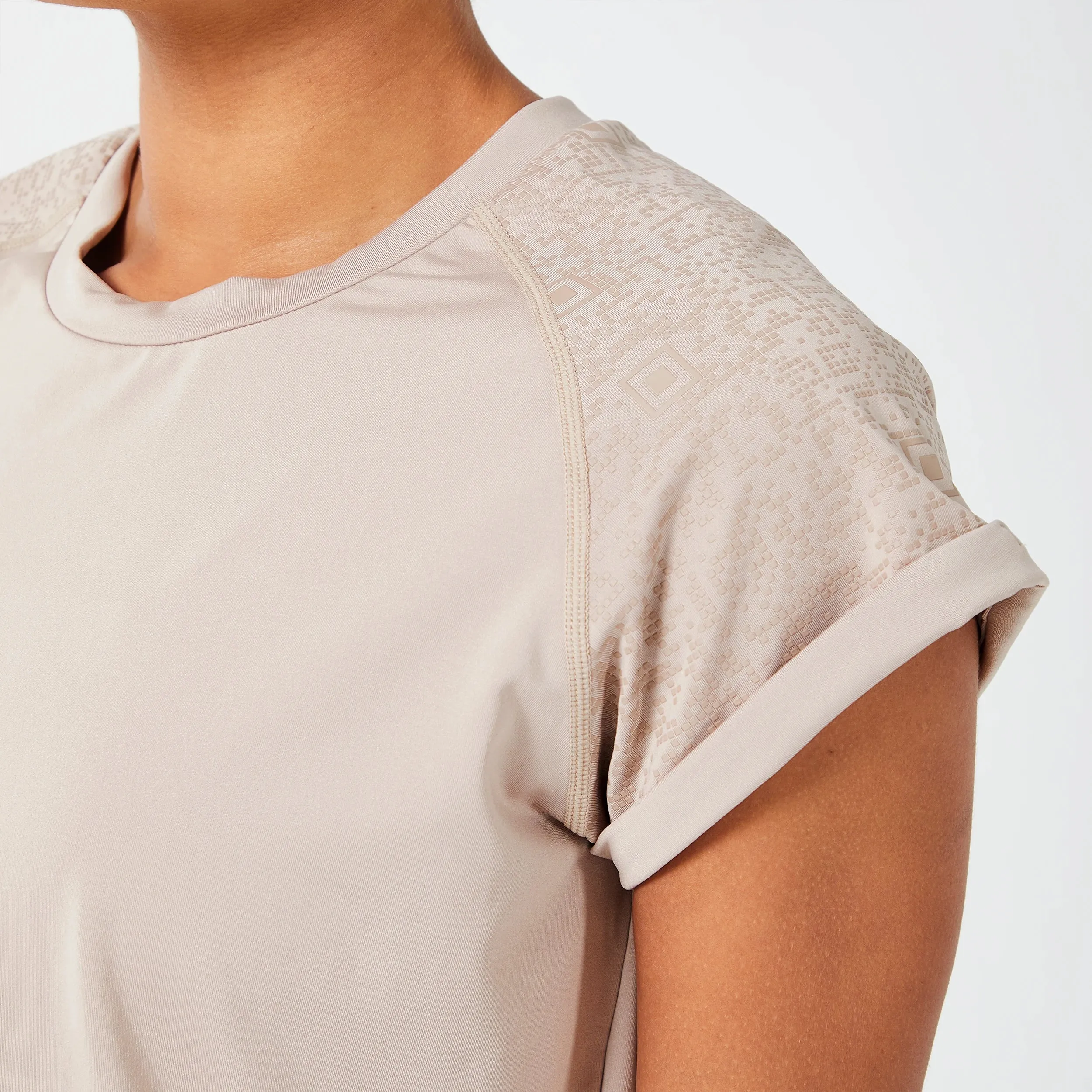 Code Boxy Tee - Cobblestone