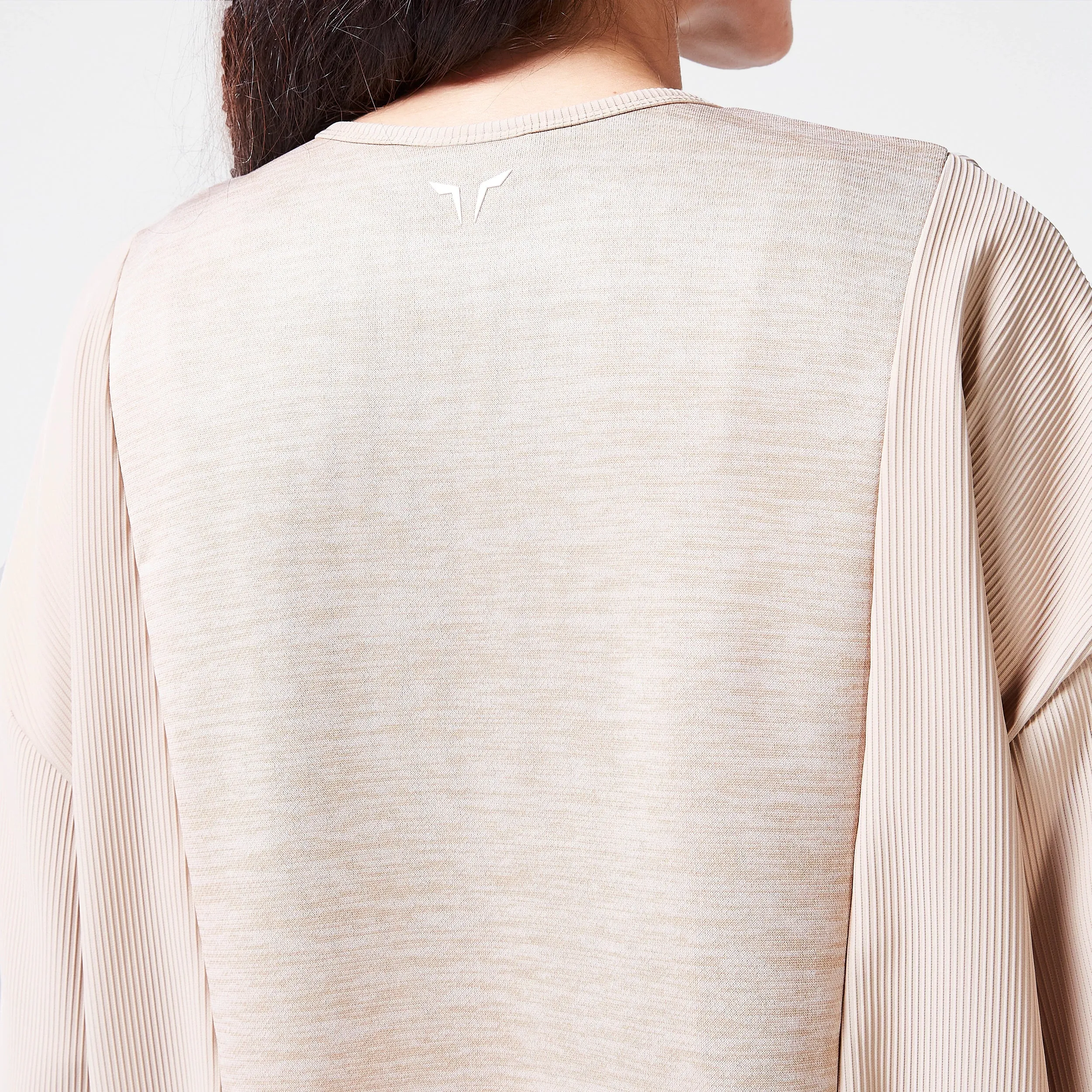 Code Ribbed Sweatshirt - Cobblestone Marl