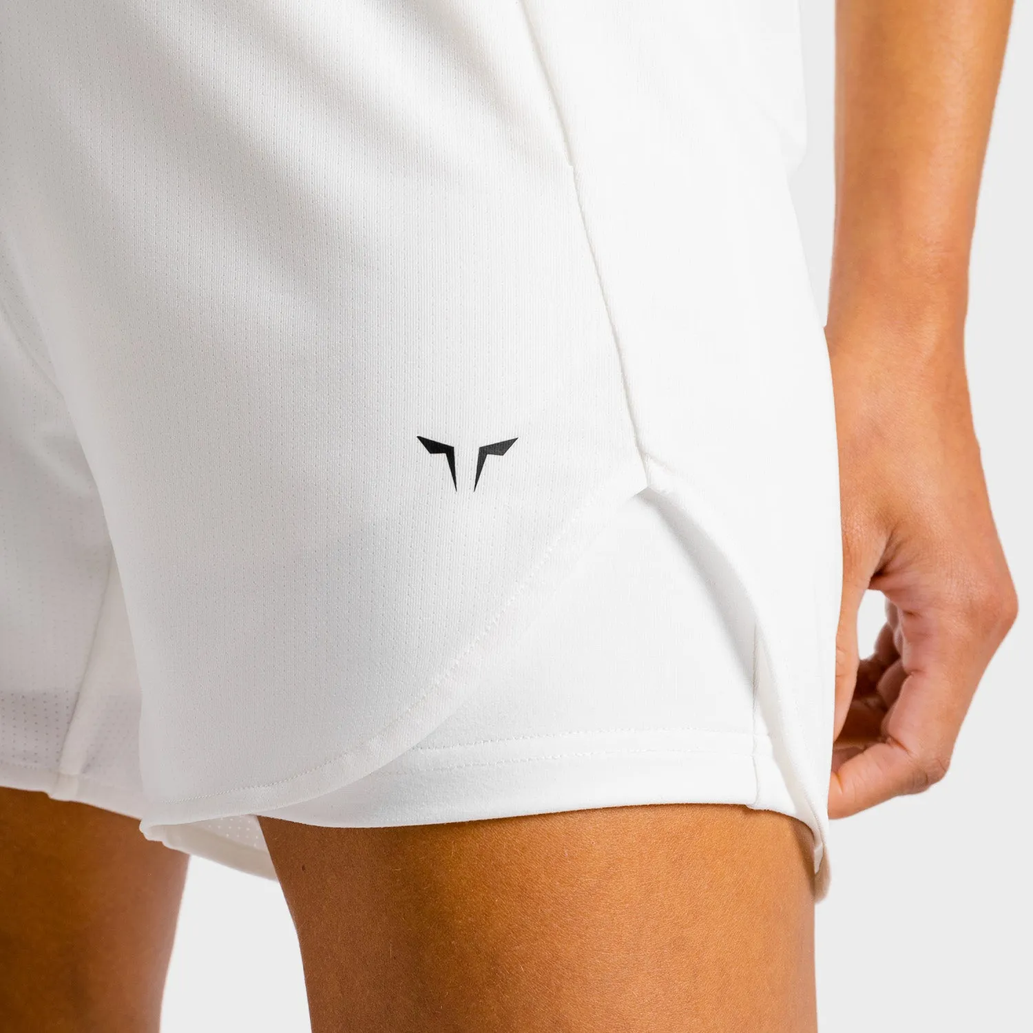 Core 2-in-1 Shorts - White