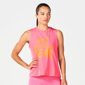 Core Belief Tank Top - Hot Pink Marl