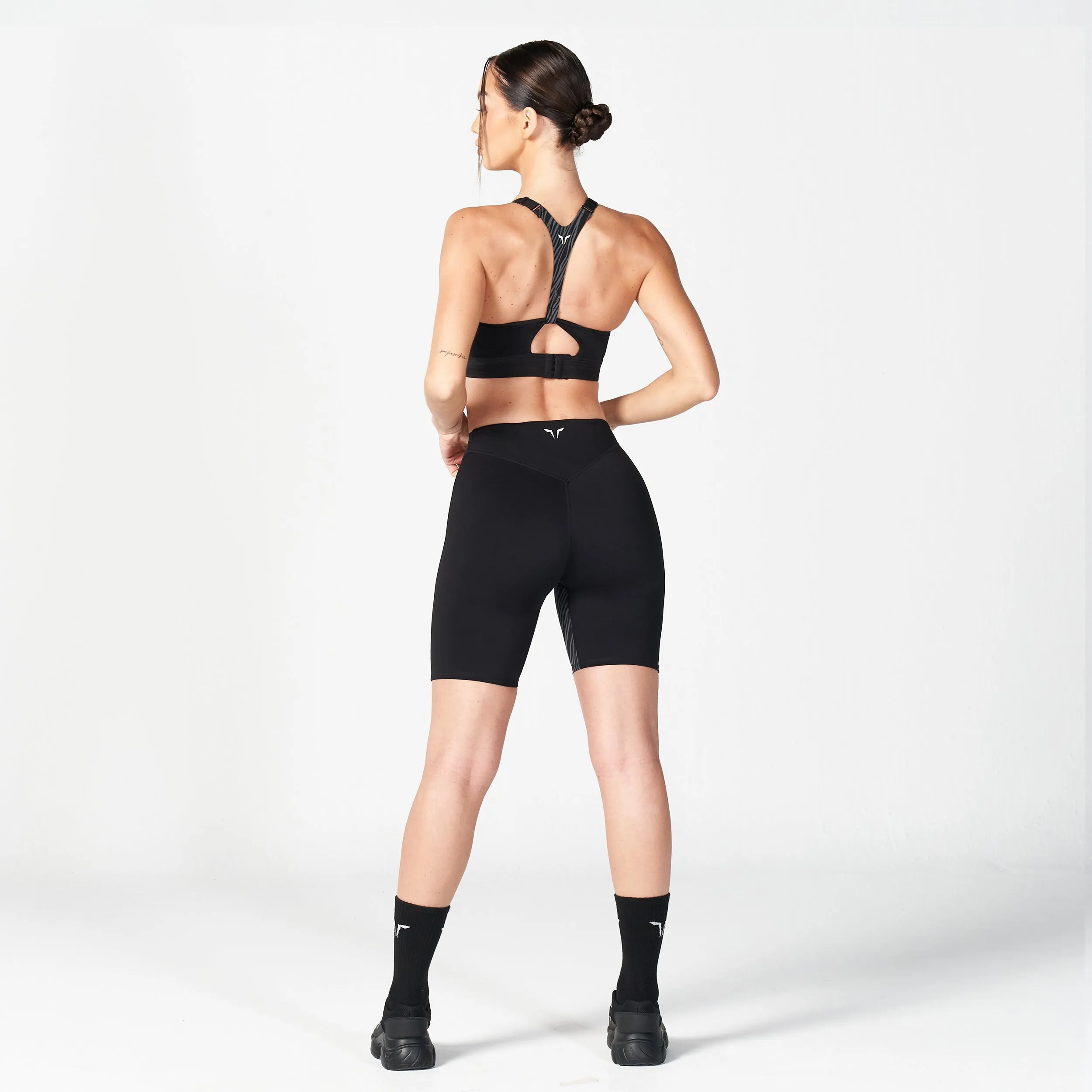 Core High Support Y Back Bra - Black