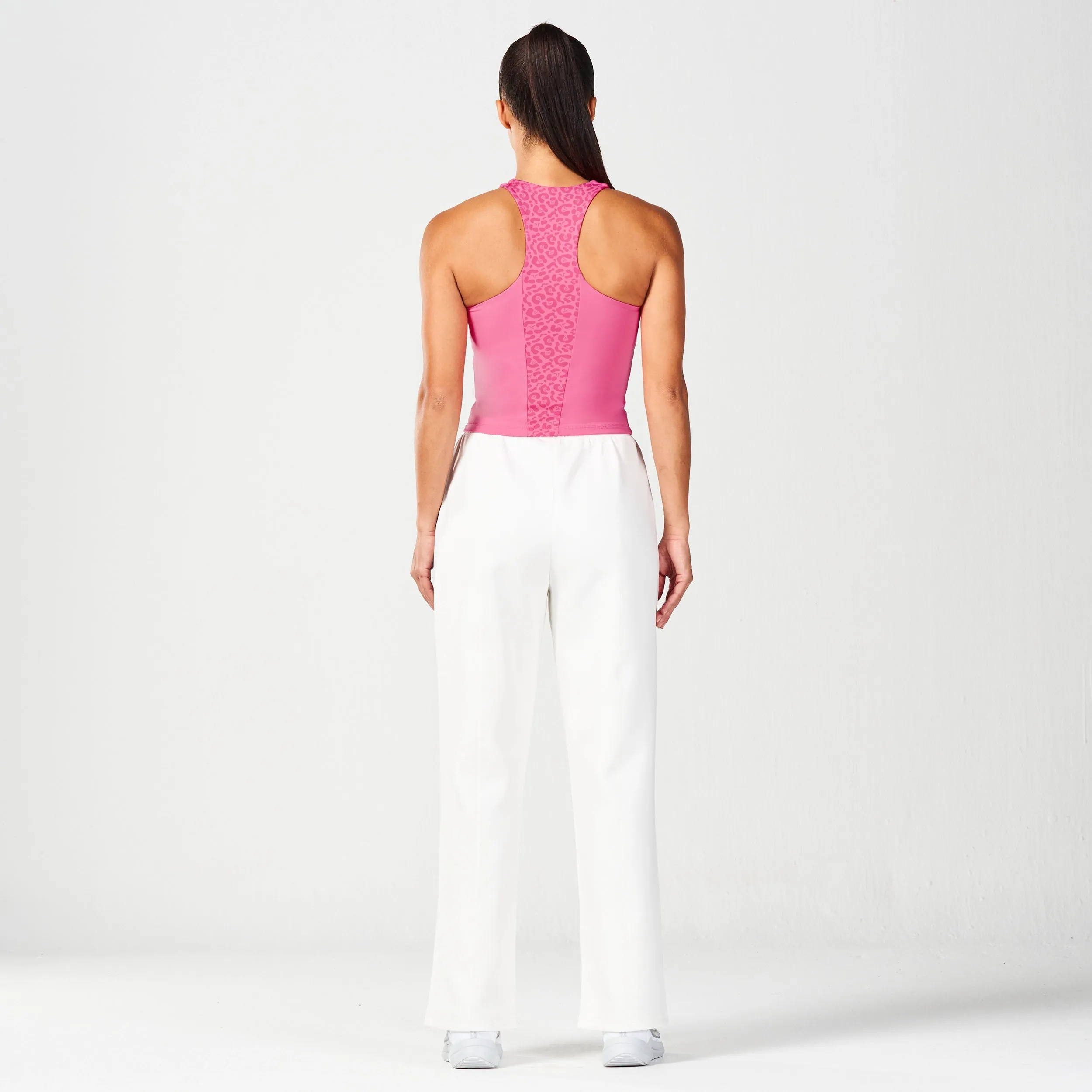 Core Muscle Back Tank - Hot Pink