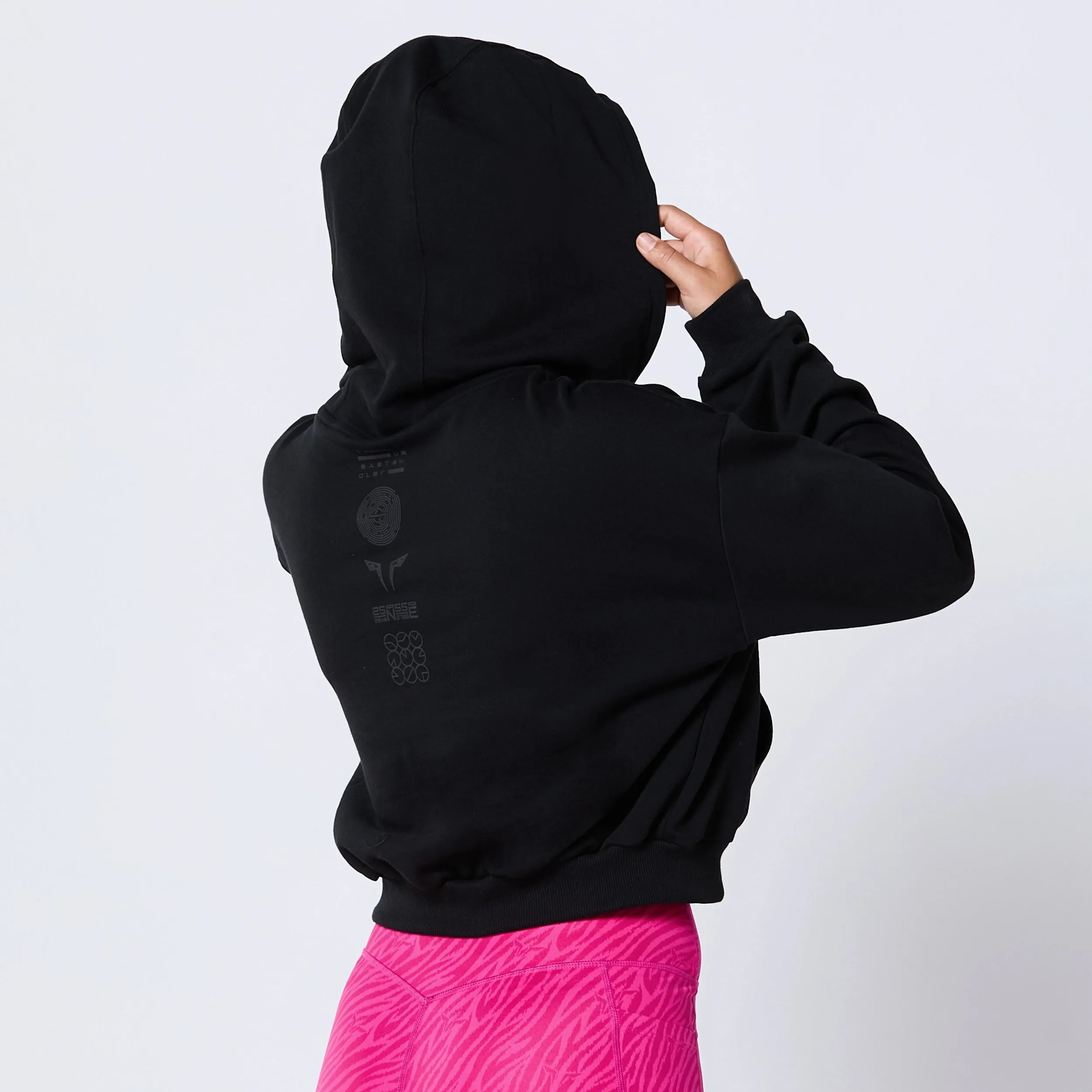 Core Oversized Hoodie - Black