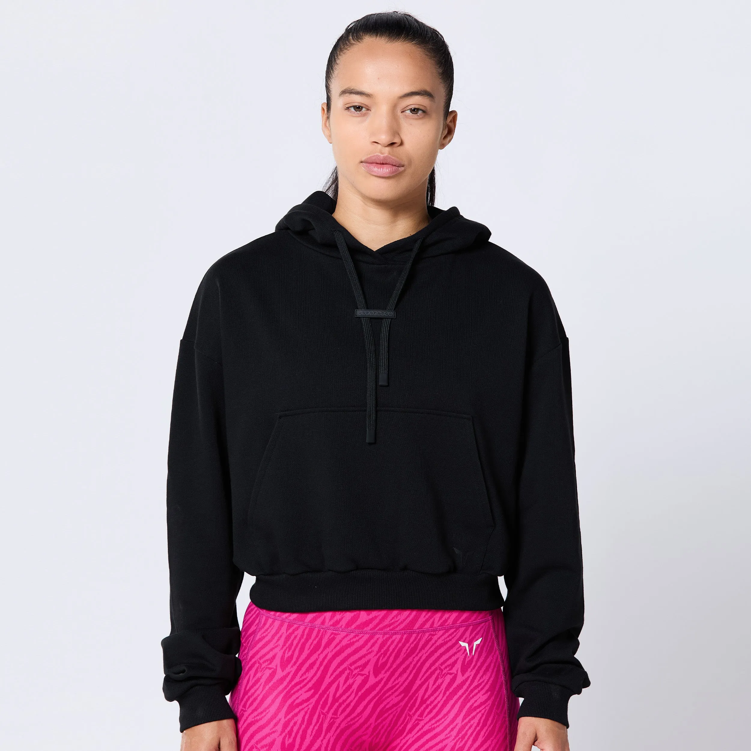 Core Oversized Hoodie - Black