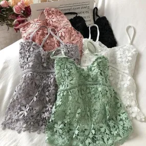 Daisy Lace Top