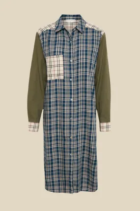 Dallas Check Shirt Dress