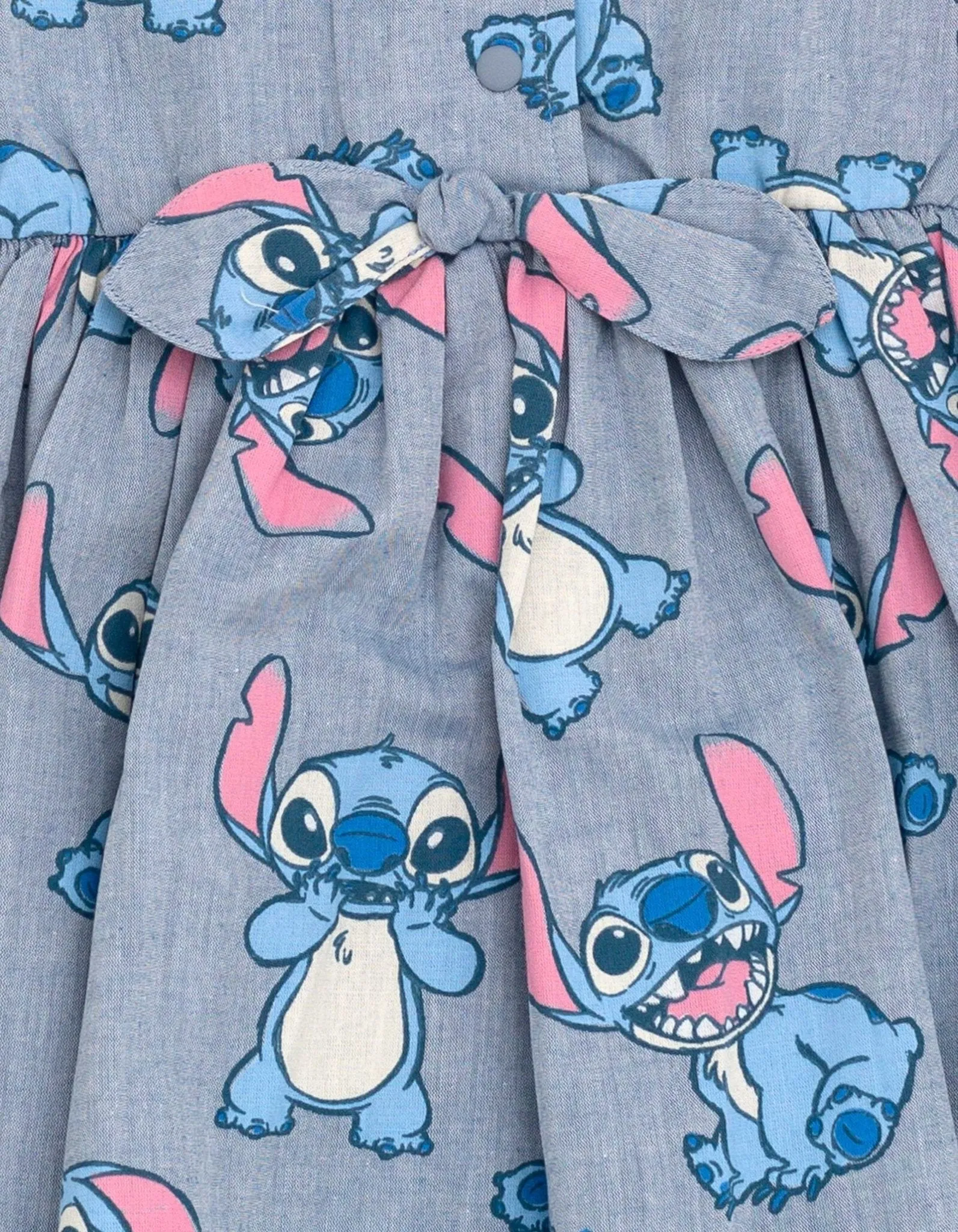 Disney Lilo & Stitch Chambray Skater Dress