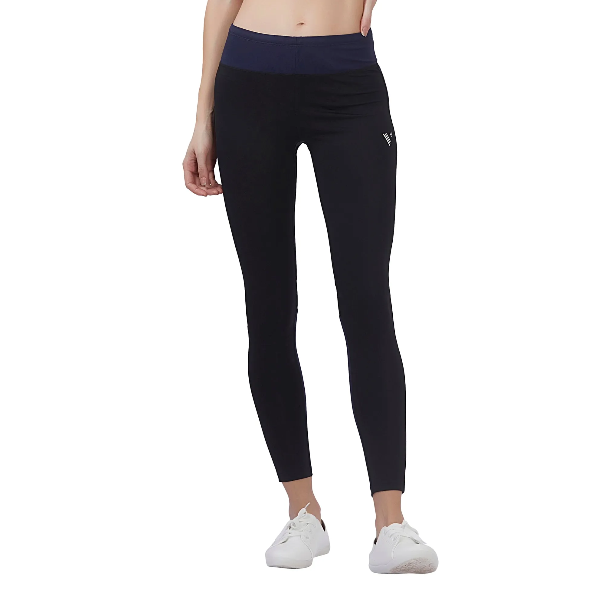 Dual Tone Women LEGGING (High Rise Waistband with hydro-dry Tech)