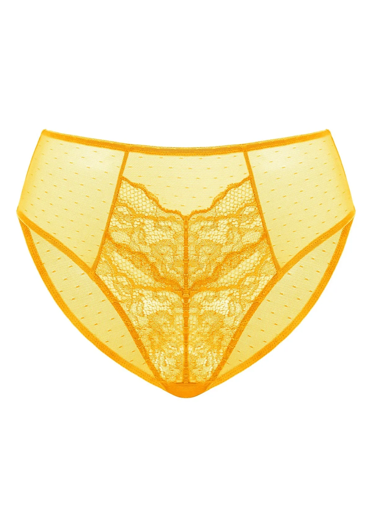 Enchante Lace Cadmium Yellow Bikini Underwear