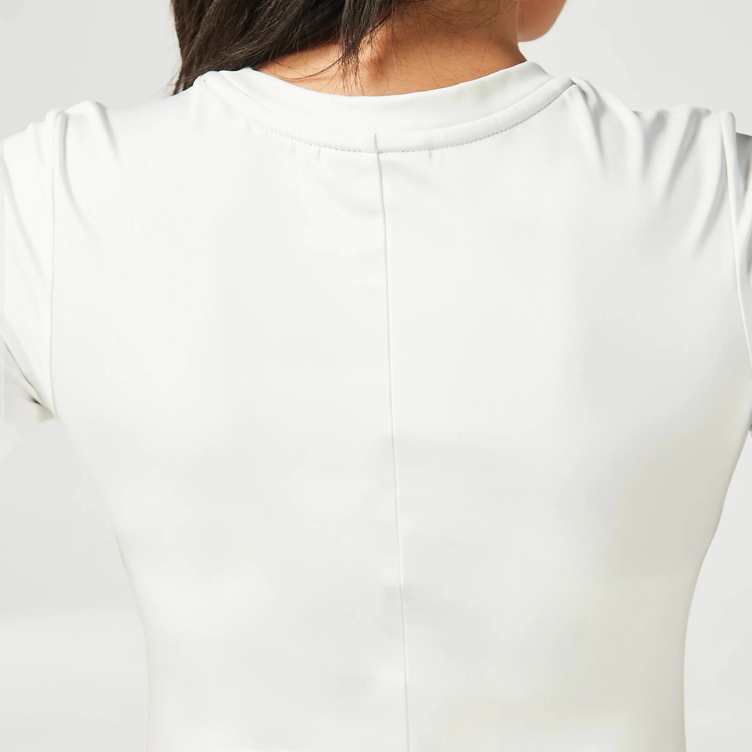 Essential Body Fit Tee - Pearl White