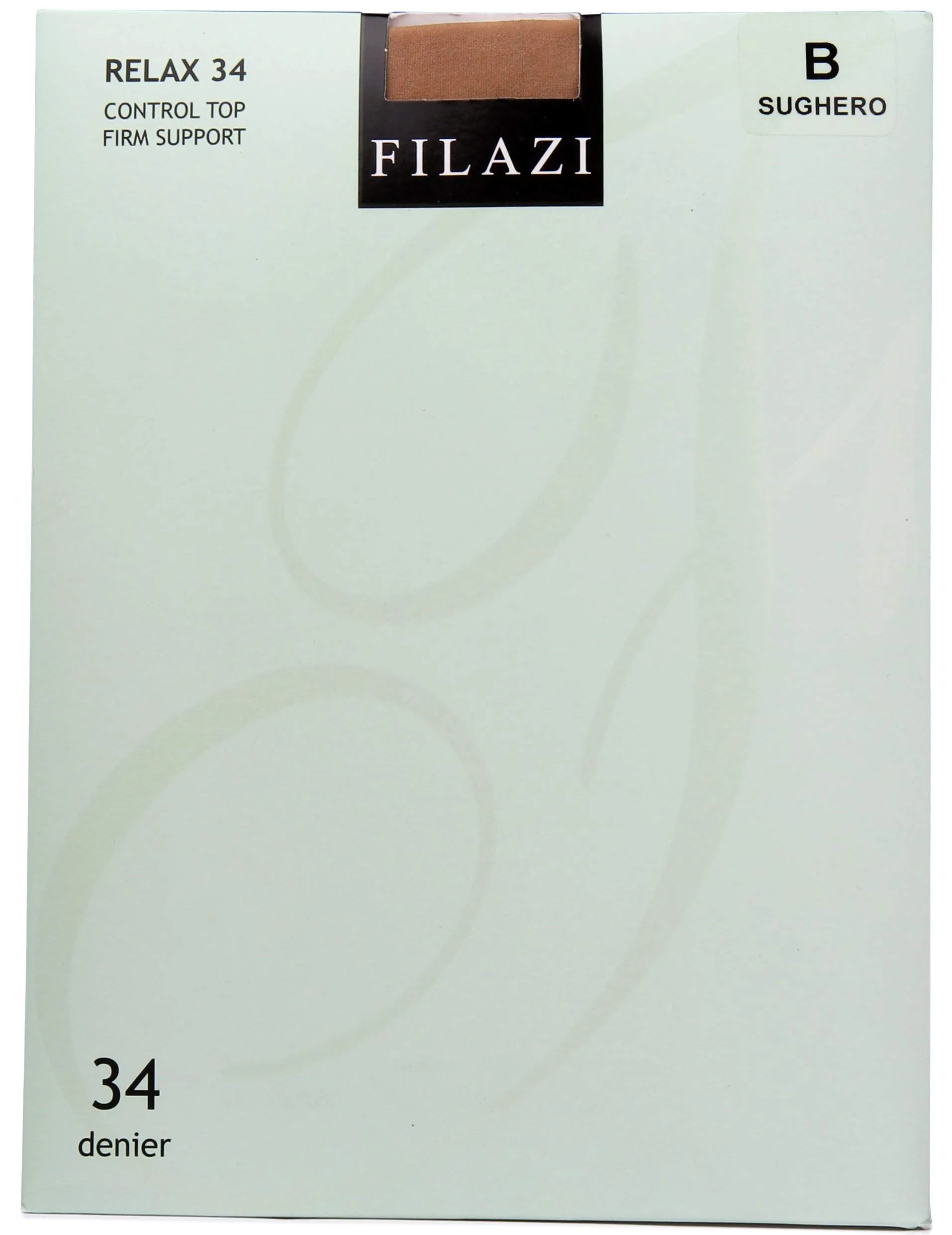 Filazi Relax 34 Denier Control Top Firm Support Women Tights.