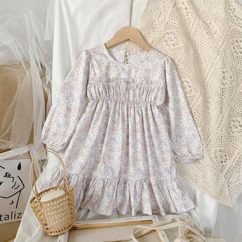 Floral patterned Shirred Dress