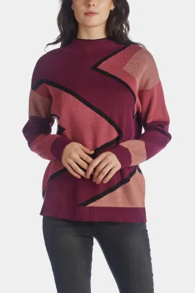 Geo Jaquard Pullover