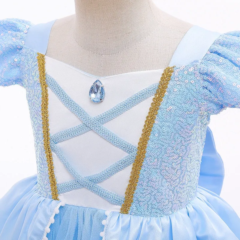 Girls Cinderella Inspired Princess Dress