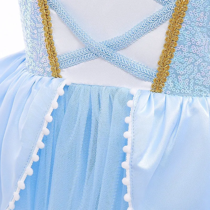 Girls Cinderella Inspired Princess Dress