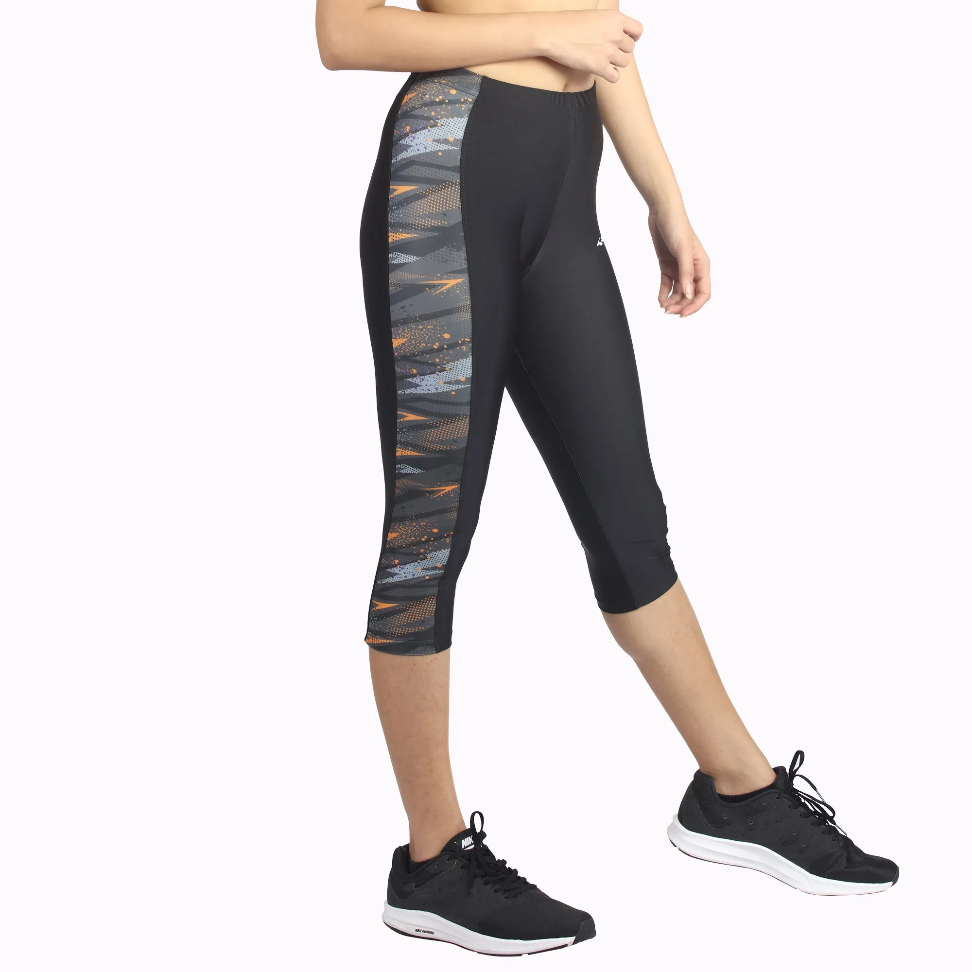 Go-For-It Women LEGGING (Ideal for Running, Gym and Yoga) Anti Chafing