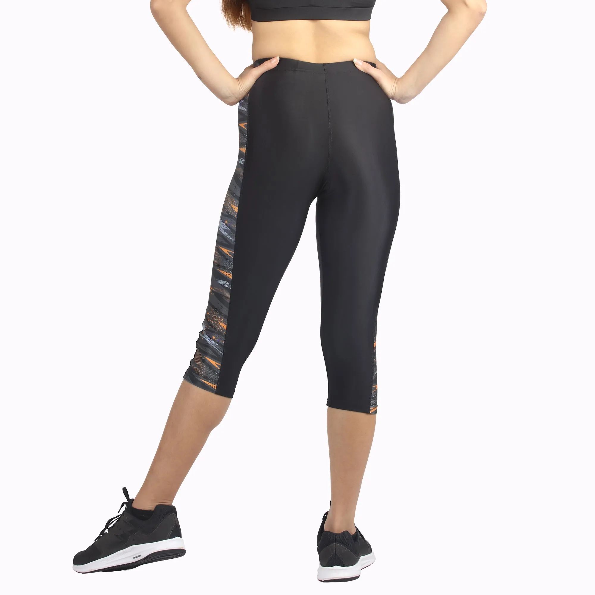 Go-For-It Women LEGGING (Ideal for Running, Gym and Yoga) Anti Chafing