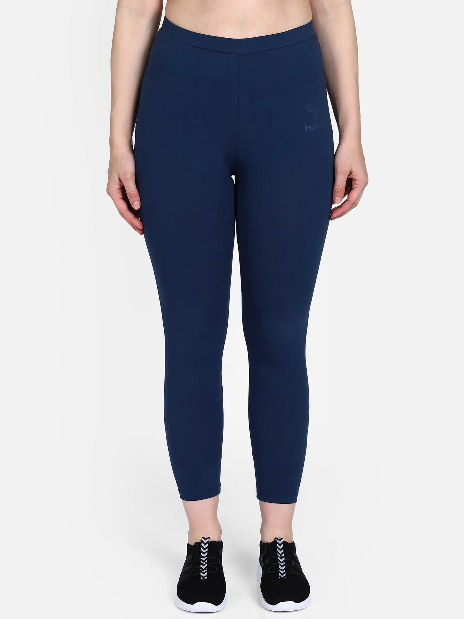 Hannas Women Cotton Blue Tight