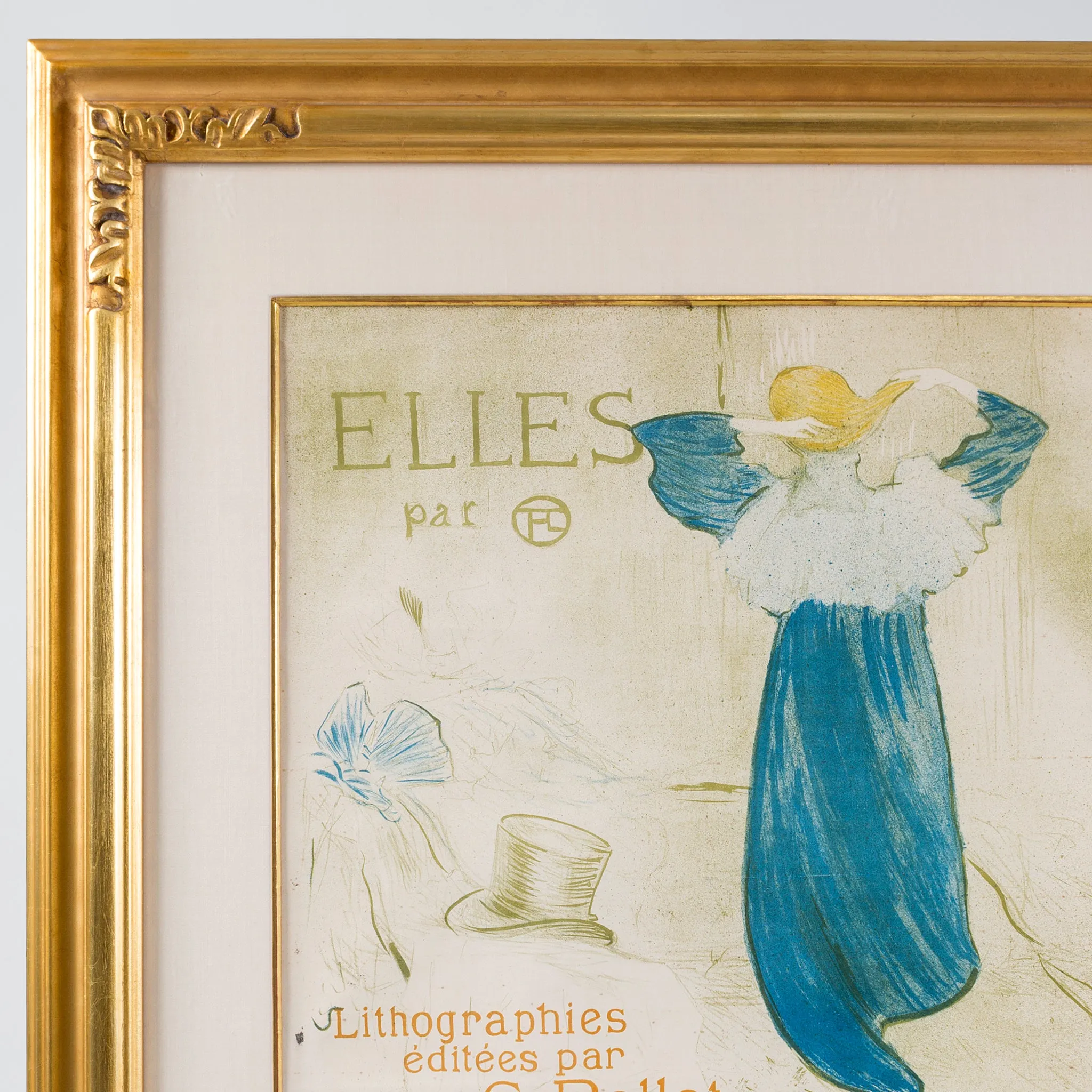 Henri de Toulouse-Lautrec "Elles" Lithograph