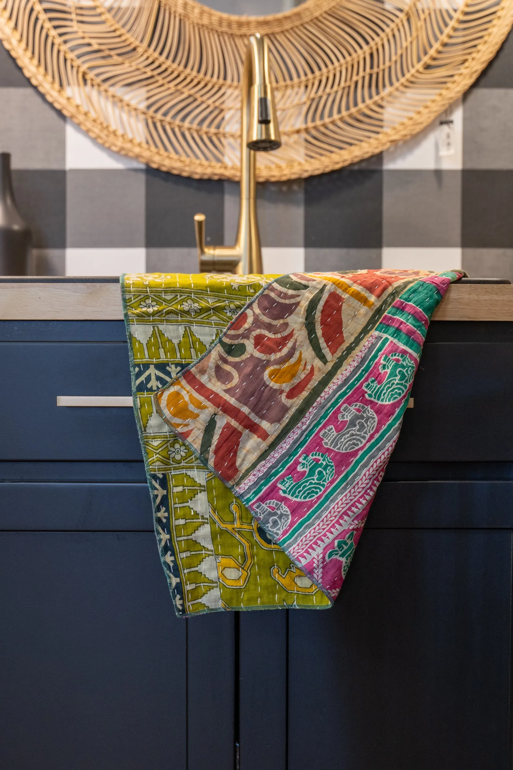 Kantha Dish Towel