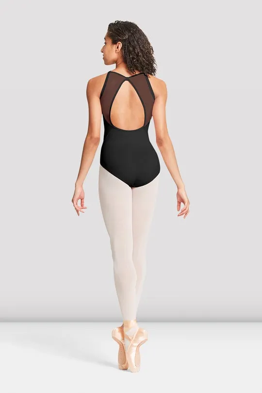 Ladies Mirella Open Back Mesh Leotard - M2167LM