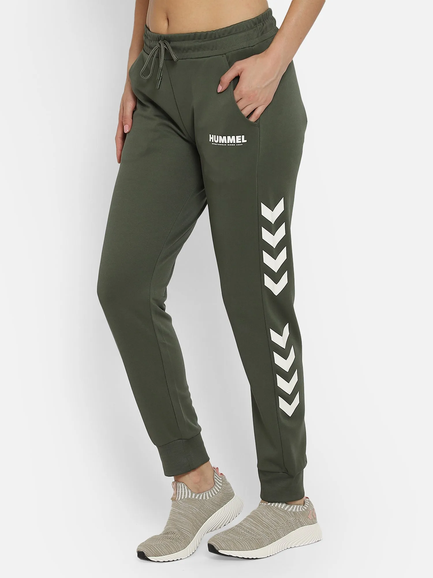 Legacy Women Polyester Green Training Pant