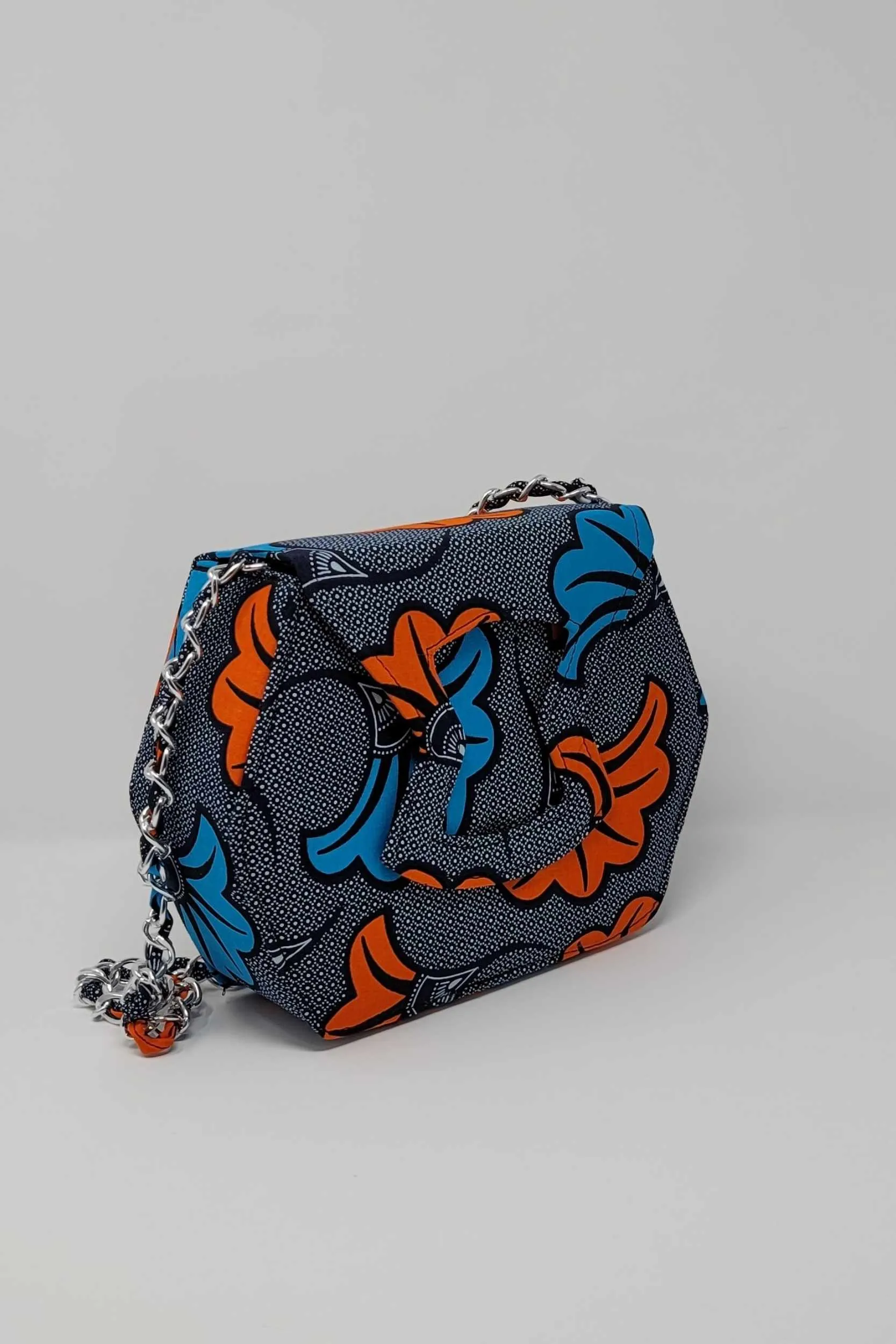 LESHA African Print Midsize Bag