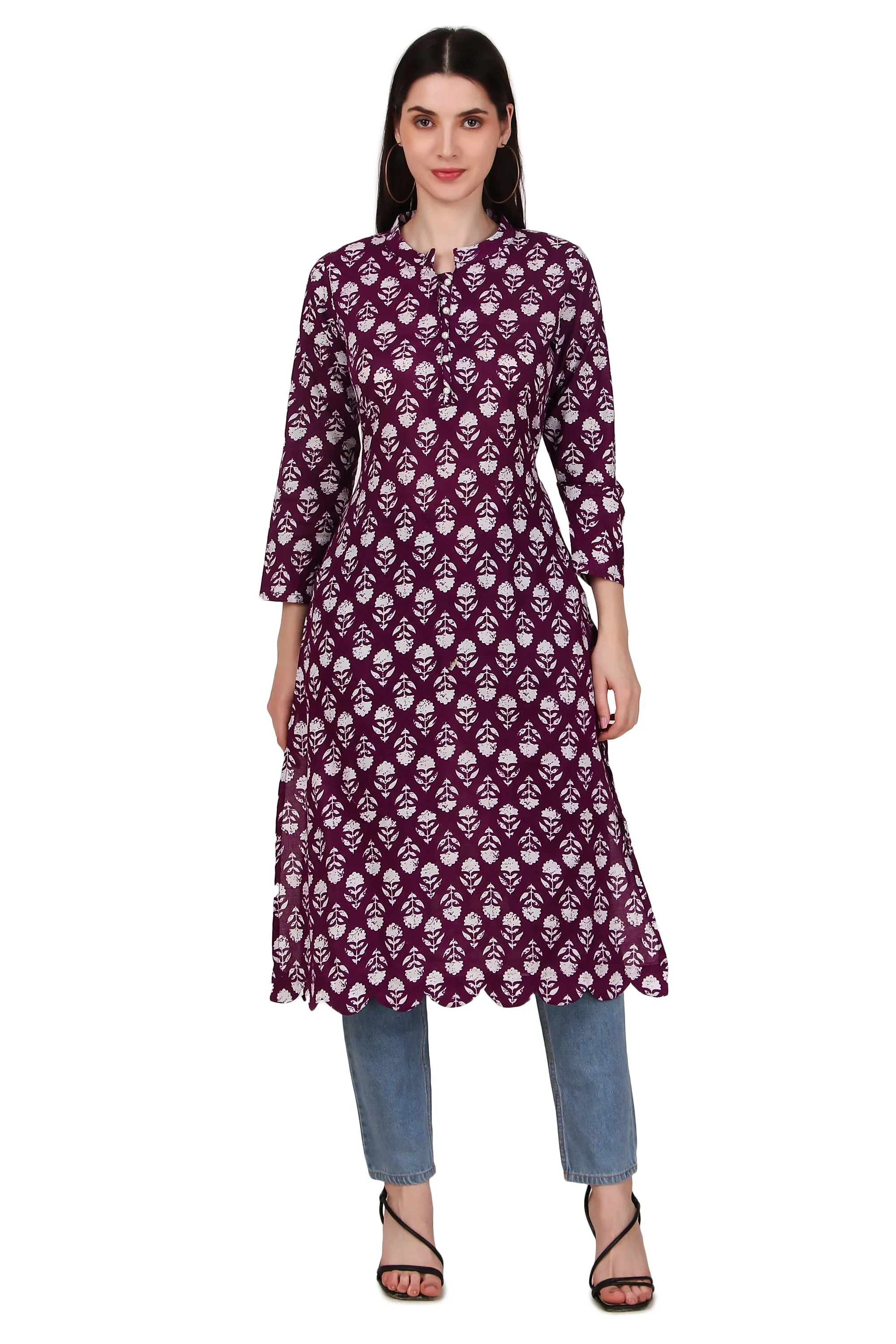 Magnetism Cotton Kurti for Women