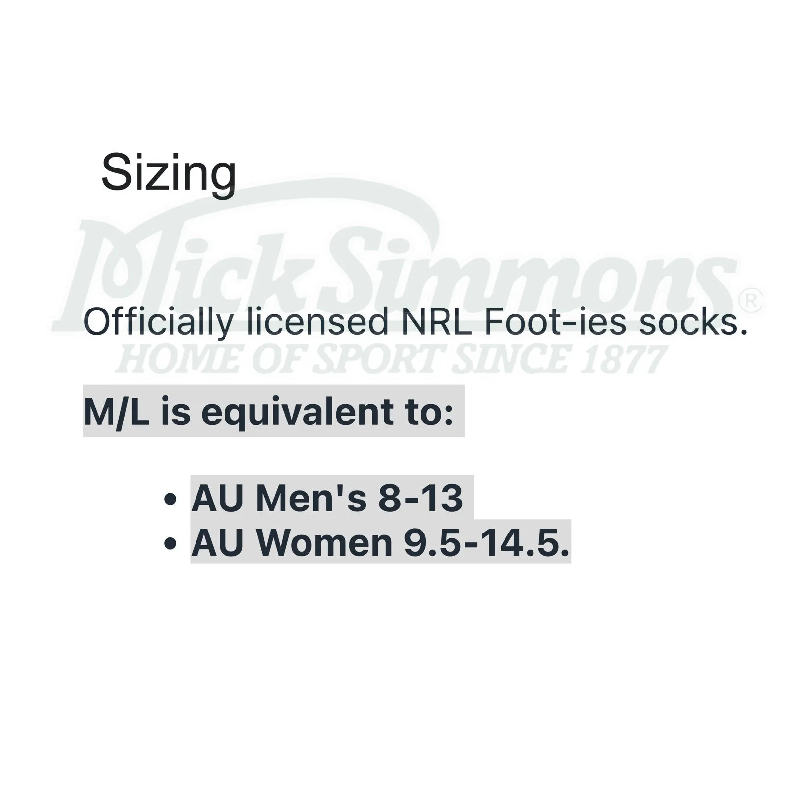 Manly Sea Eagles Goalpost Logo Footy Socks NRL Rugby League