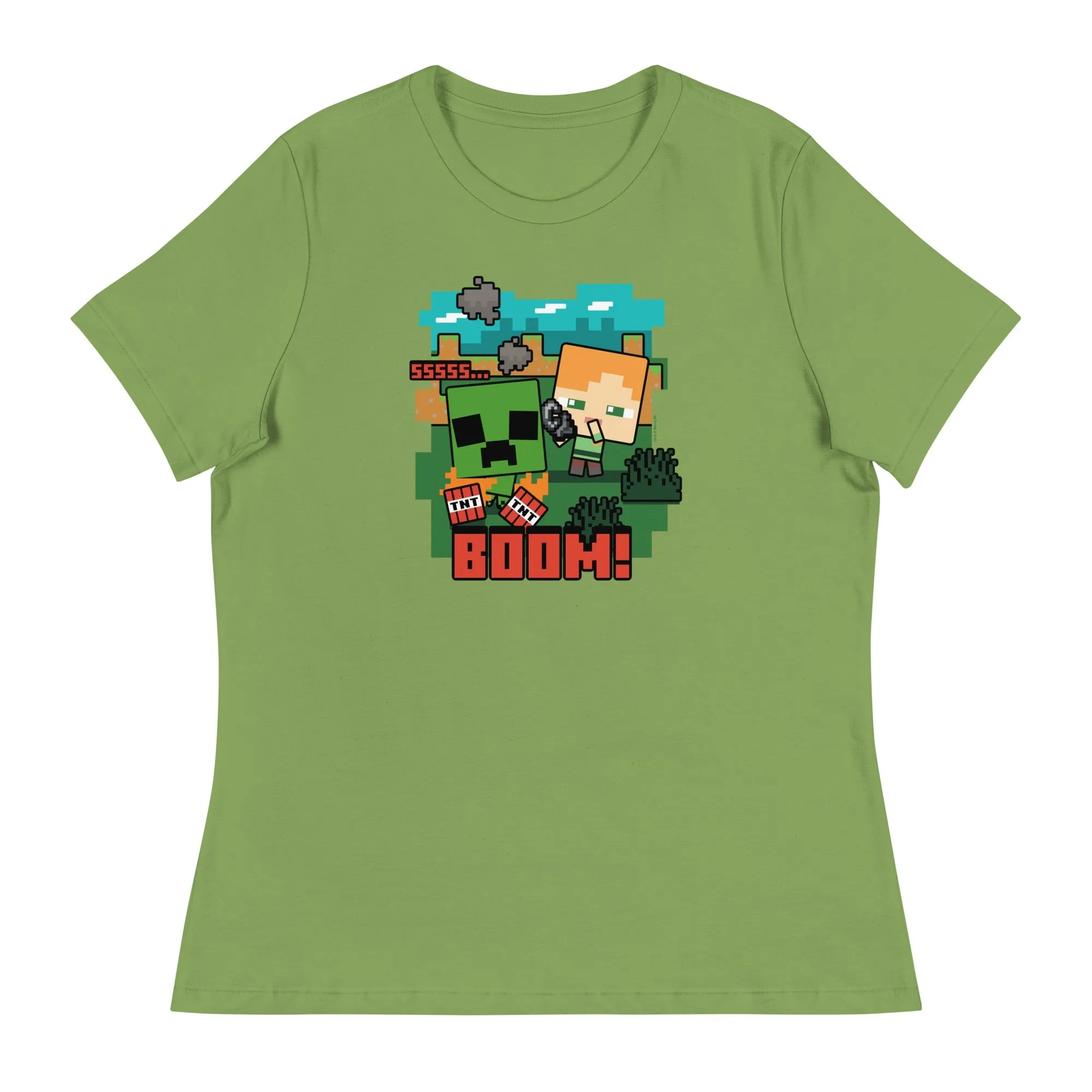 Minecraft BOOM Women's Short Sleeve T-Shirt