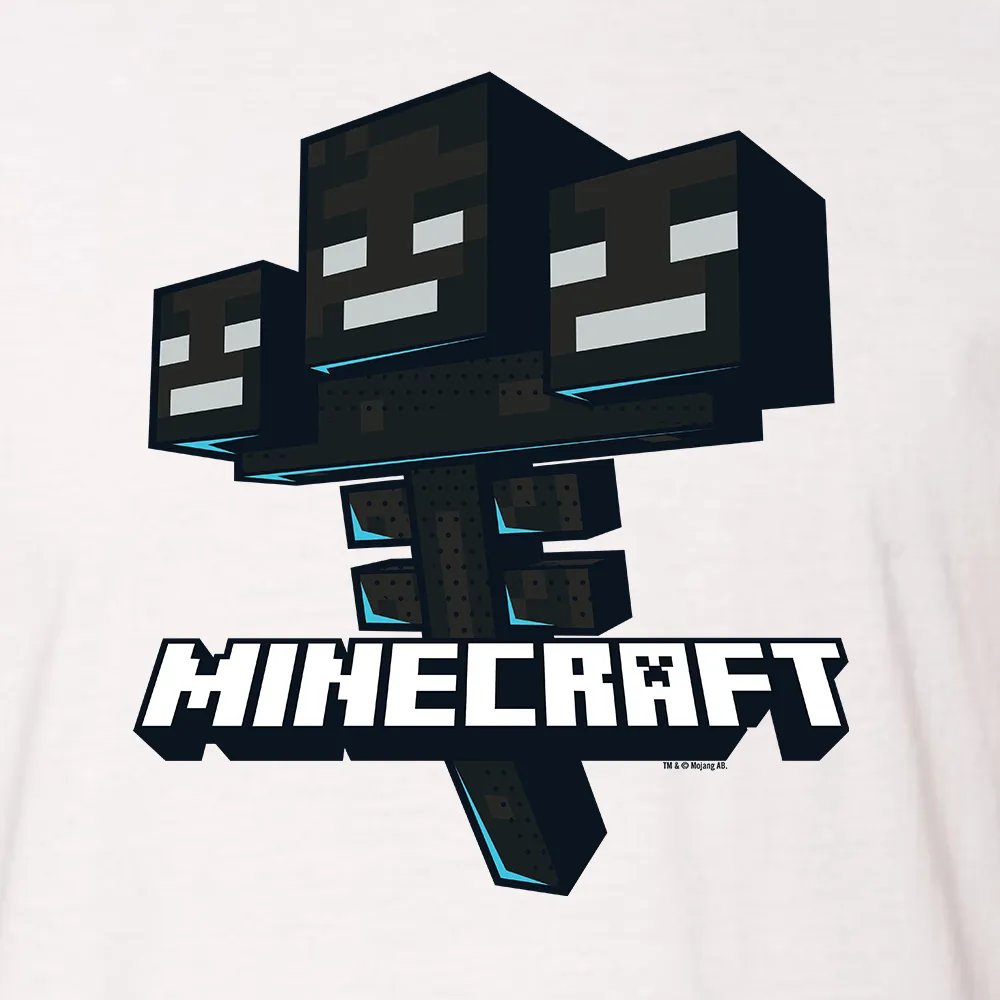 Minecraft Jolly Mobs Wither Adult Short Sleeve T-Shirt