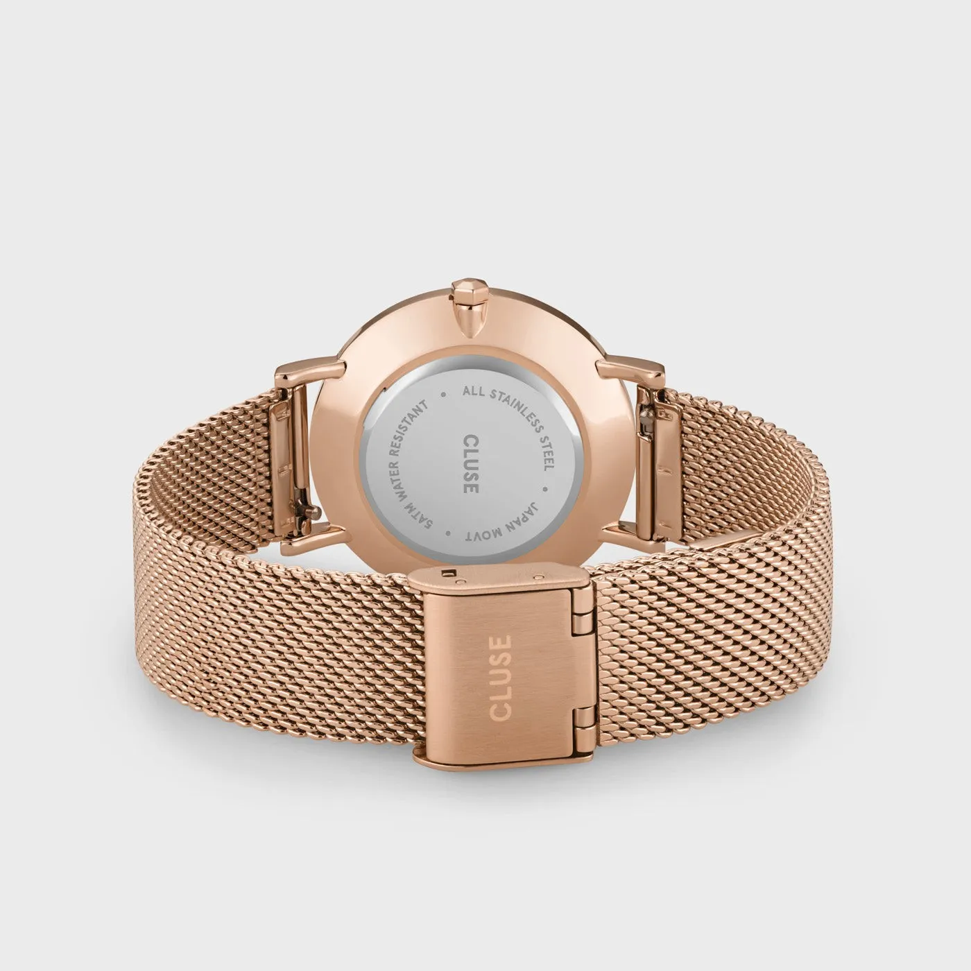 Minuit Mesh, Grey, Rose Gold Colour