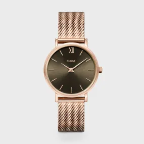 Minuit Mesh, Grey, Rose Gold Colour